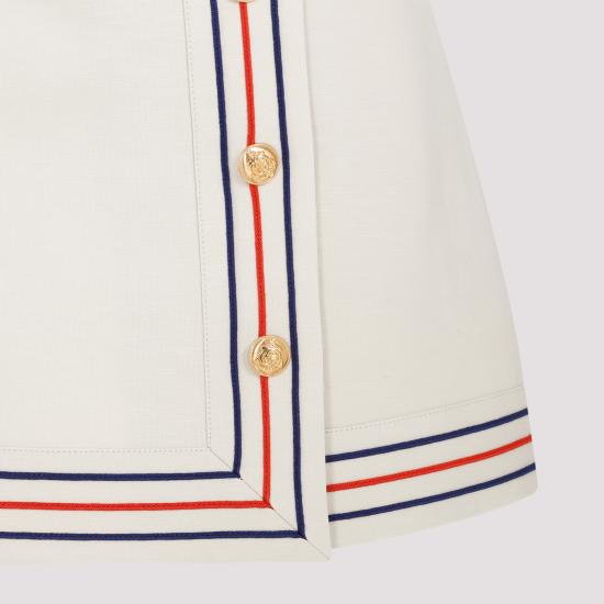  구찌 숏 스커트 744821 ZAHEY 9783 GARDENIA MIX - GUCCI