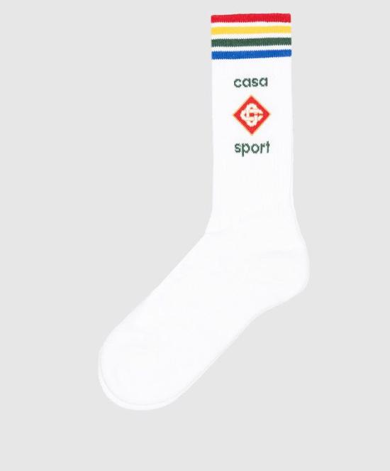 24FW 카사블랑카 양말 AF24ACC01003 RAINBOW - CASABLANCA