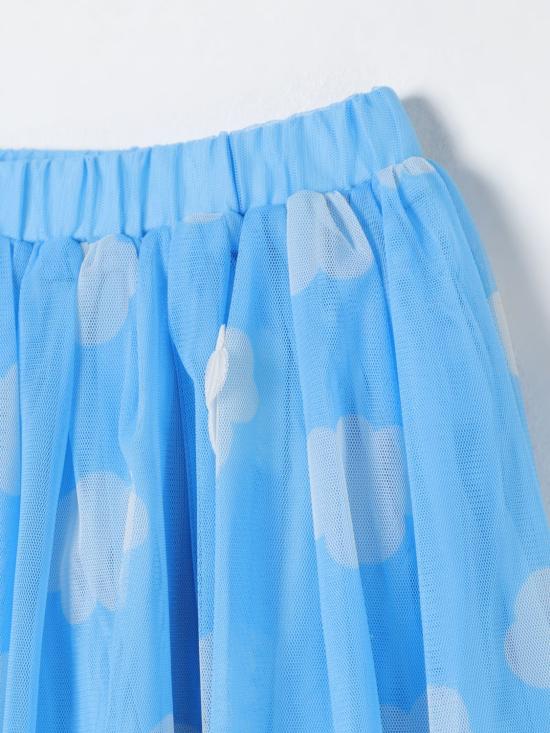 24FW [키즈] 스텔라 맥카트니 스커트 TV7B51Z2108 630BC Gnawed Blue - STELLA MCCARTNEY