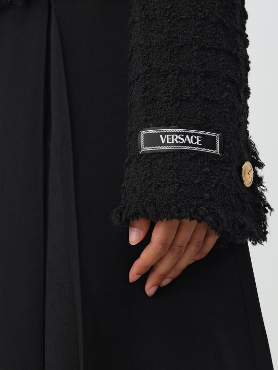 24FW 베르사체 자켓 10157441A10096 1B000 Black - VERSACE