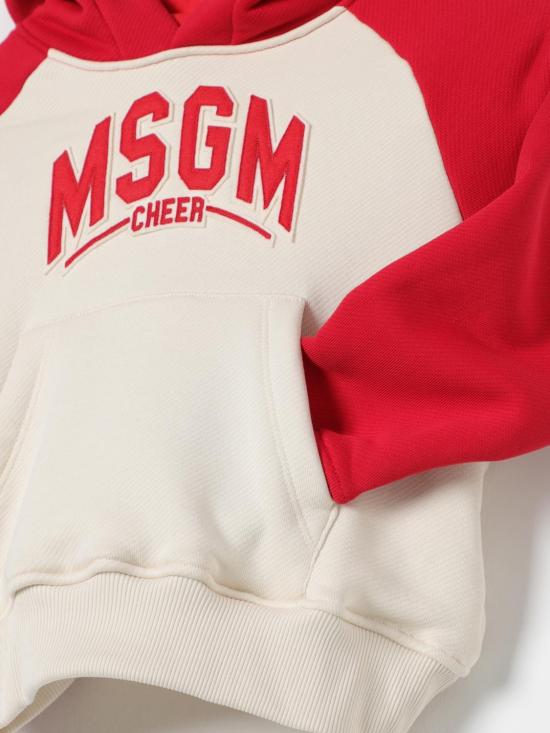 25FW [키즈] 엠에스지엠 트레이닝 상의 F4MSJBHS225 013 01 Black - MSGM