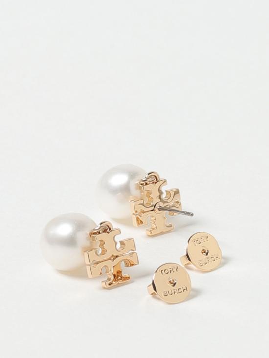 26SS 토리버치 Kira 펄 드랍 이어링 65156 709 Gold - TORY BURCH
