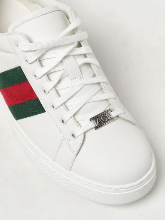 26SS 구찌 웹 스니커즈 757892AACAG 9055 White - GUCCI