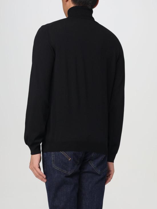 25FW 자노네 터틀넥 810105Z0290 N3017 Black 1 - ZANONE