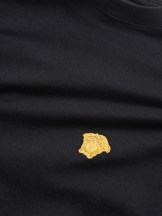 26SS 베르사체 반팔 티셔츠 10084811A08489 1B000 Black - VERSACE