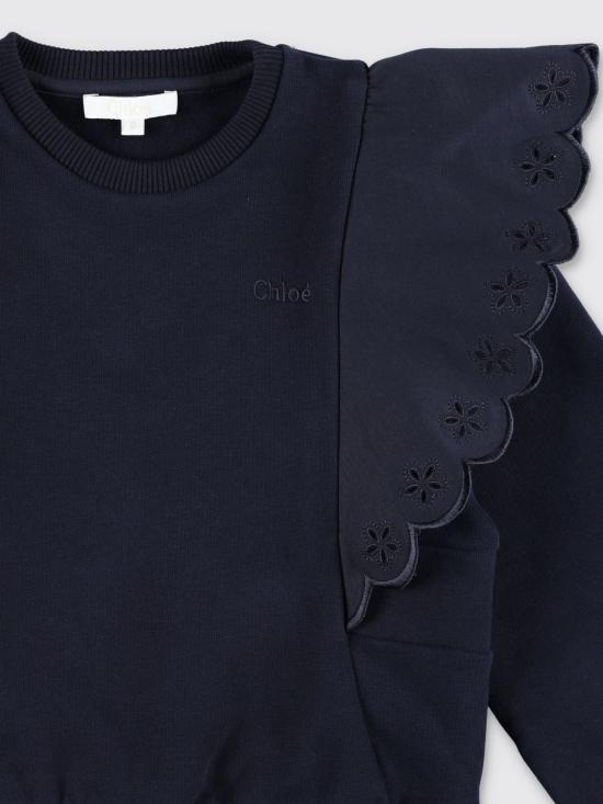 25FW [키즈] 끌로에 티셔츠 C20364 859 Blue - CHLOE