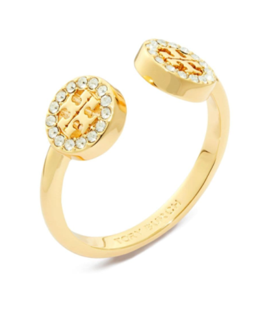 24FW 토리버치 / 여성 파베 오픈 링 160180 783 BPG - TORY BURCH