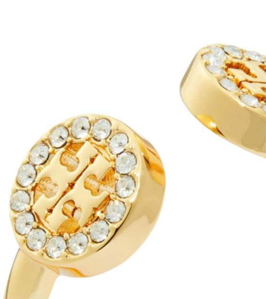 24FW 토리버치 / 여성 파베 오픈 링 160180 783 BPG - TORY BURCH