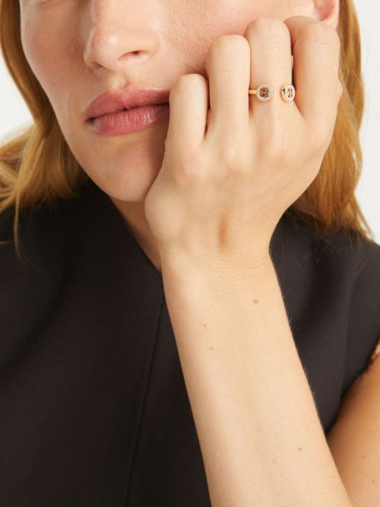 24FW 토리버치 / 여성 파베 오픈 링 160180 783 BPG - TORY BURCH