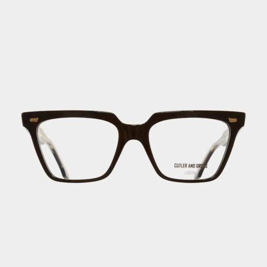 24FW 커틀러앤그로스 안경 1346 01 BLACK TAXI ACETATE OPTICAL GLASSES