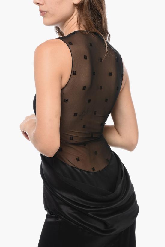  지방시 롱 원피스 BW21J U14S1 001 Black - GIVENCHY