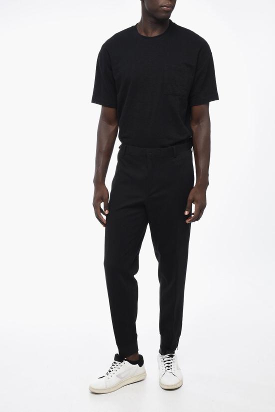  꼬르넬리아니 수트 팬츠 844L10 9818501 020 Black - CORNELIANI