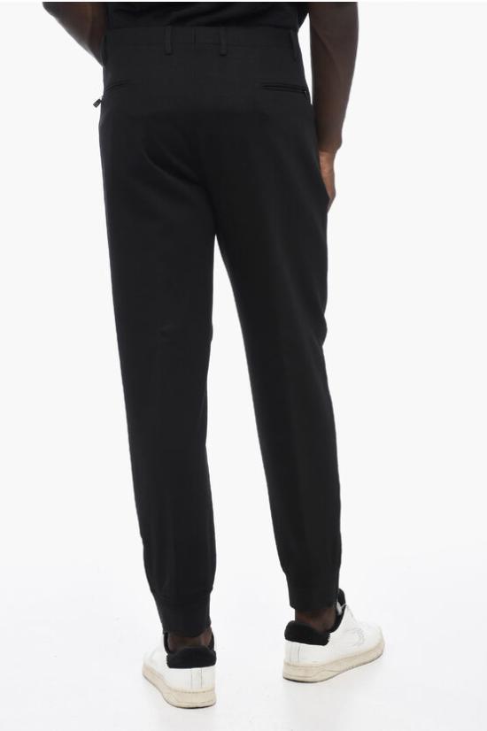  꼬르넬리아니 수트 팬츠 844L10 9818501 020 Black - CORNELIANI