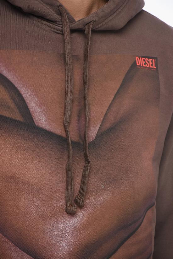  디젤 후드 티셔츠 A07596 0AJIH 7DI - DIESEL