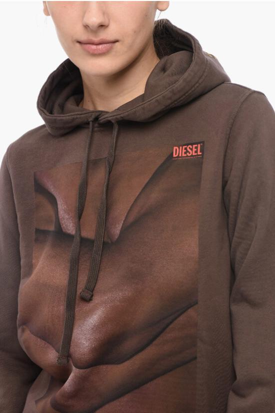  디젤 후드 티셔츠 A07596 0AJIH 7DI - DIESEL