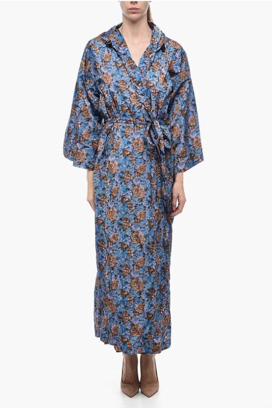  베트멍 코트 WAH19JA101 BLUEFLOWER Blu notte Rosa Multicolor