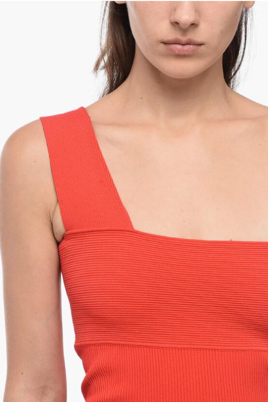  알렉산더 맥퀸 숏 원피스 720569Q1A4D6610 Red - ALEXANDER MCQUEEN