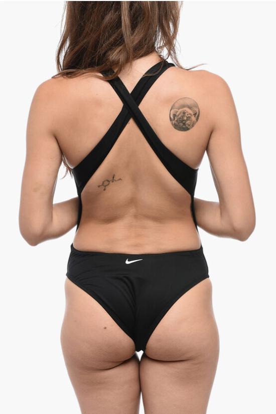  나이키 원피스 수영복 NESSE250 001 Black - NIKE