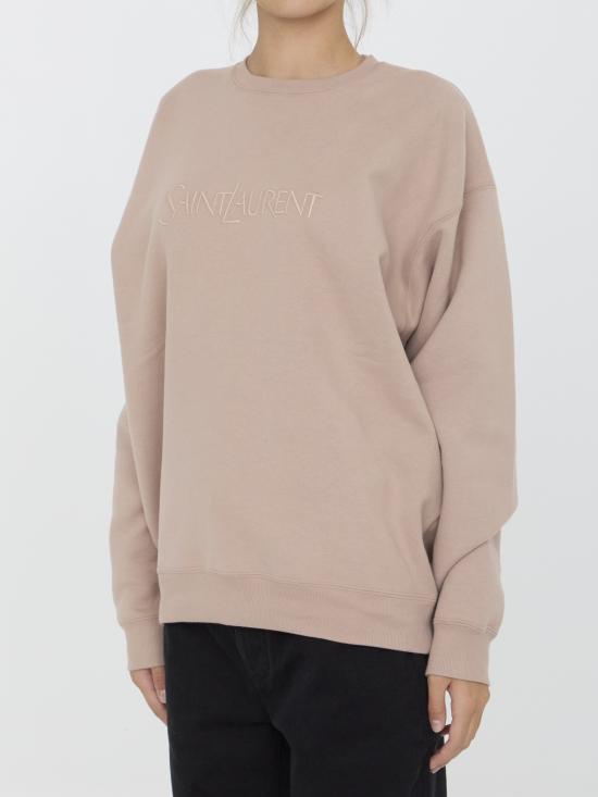 24FW 생로랑 스웨터 802001 PINK - SAINT LAURENT