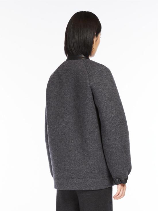 24FW 막스마라 LIMOSA 리모사 울 저지 봄버 자켓  2426906048600 - MAX MARA