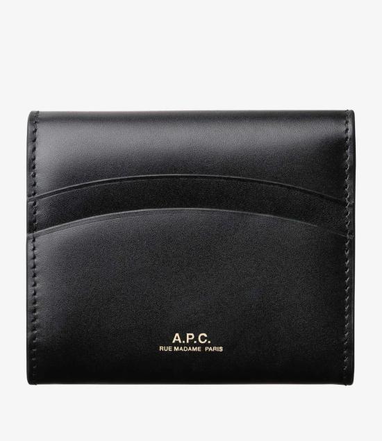 24FW 아페쎄 명함지갑 PXBMW F63603 BLACK Black - A.P.C.