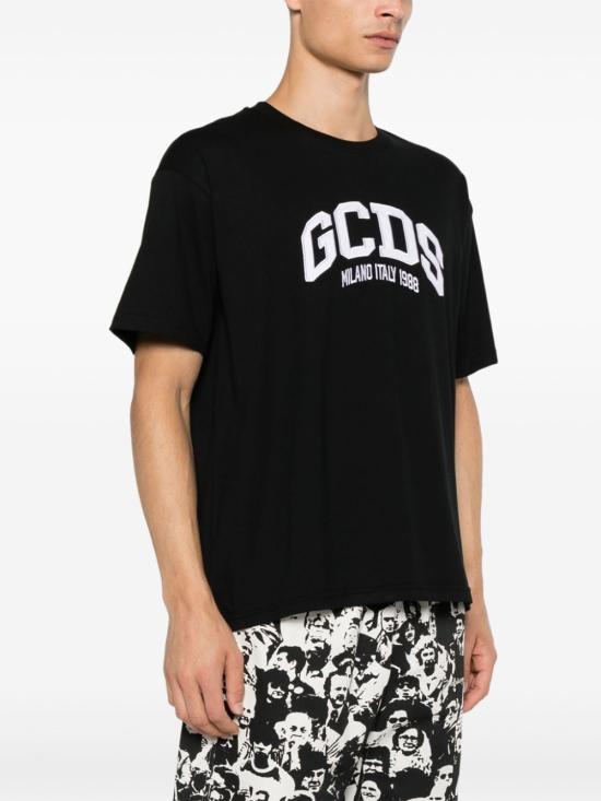  지씨디에스 반팔 티셔츠 A2OM2304JB9 99 BLACK - GCDS