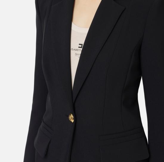 24FW 엘리자베타프랜치 수트 세트 TP00346E2 110 Black - ELISABETTA FRANCHI