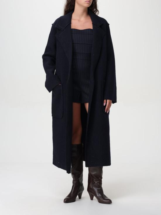 24FW 막스마라 숏 원피스 2421246173600 001 Blue - MAX MARA