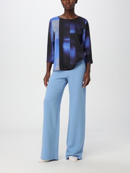 24FW 엠포리오 아르마니 블라우스 EW000292TE11176 MB013 Blue - EMPORIO ARMANI