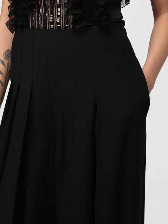 25FW 알베르타 페레티 롱 스커트 03036618 0555 Black - ALBERTA FERRETTI