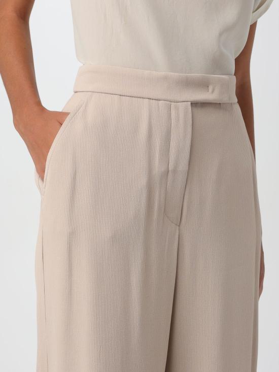 24FW 엠포리오 아르마니 스트레이트 팬츠 EW000179TE10521 U4134 Blush Pink - EMPORIO ARMANI