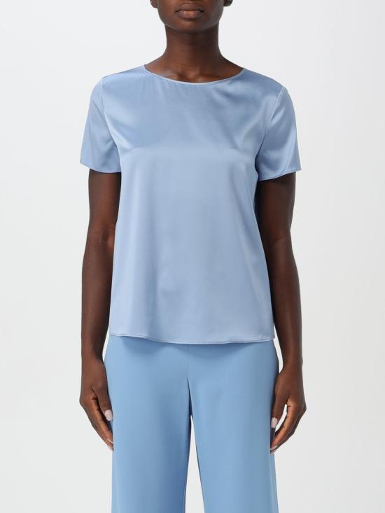 24FW 엠포리오 아르마니 블라우스 8N2K152NXXZ U9315 Gnawed Blue