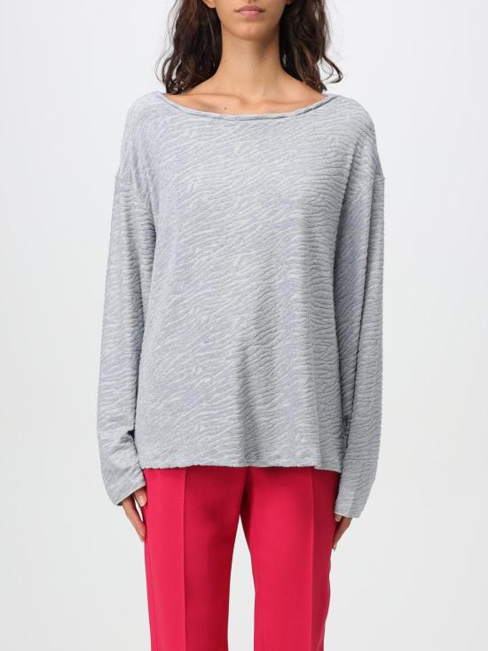 24FW 엠포리오 아르마니 스웨터 6D2M8N2JIMZ 0706 Gnawed Blue