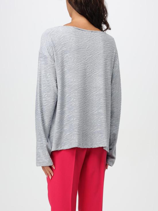 24FW 엠포리오 아르마니 스웨터 6D2M8N2JIMZ 0706 Gnawed Blue - EMPORIO ARMANI