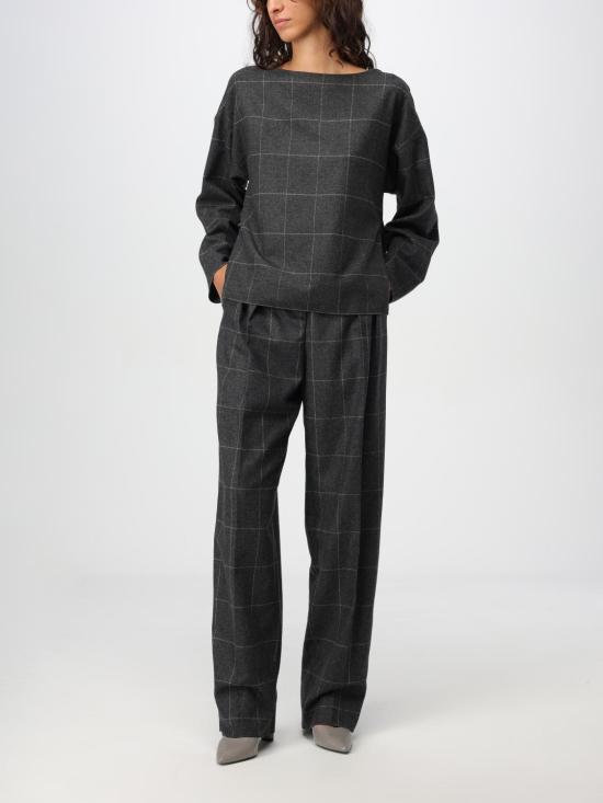 24FW 엠포리오 아르마니 스트레이트 팬츠 EW000163TE10525 OC001 Grey - EMPORIO ARMANI