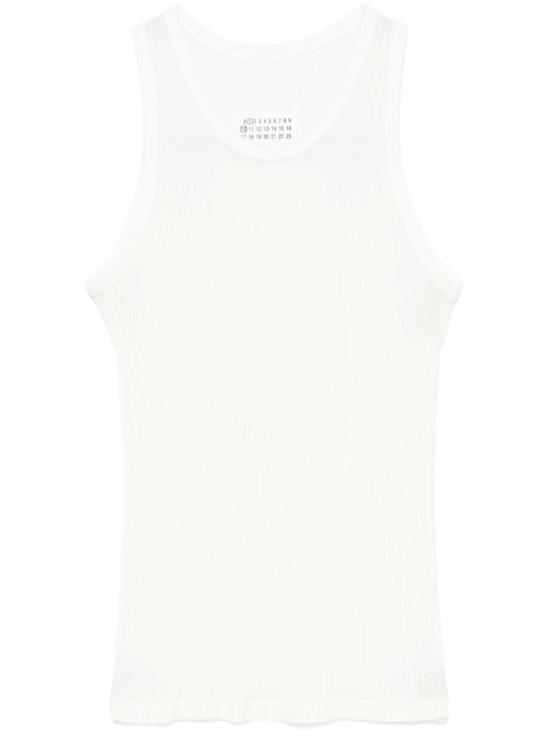 26FW 마르지엘라 민소매 티셔츠 S51NL0044M20041 102 OFF WHITE