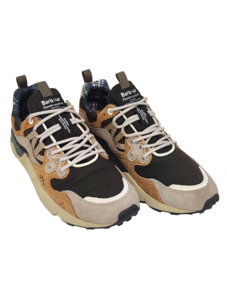 24FW 플라워 마운틴 스니커즈 2D78 YAMANO 3 brown beige Marrone - FLOWER MOUNTAIN