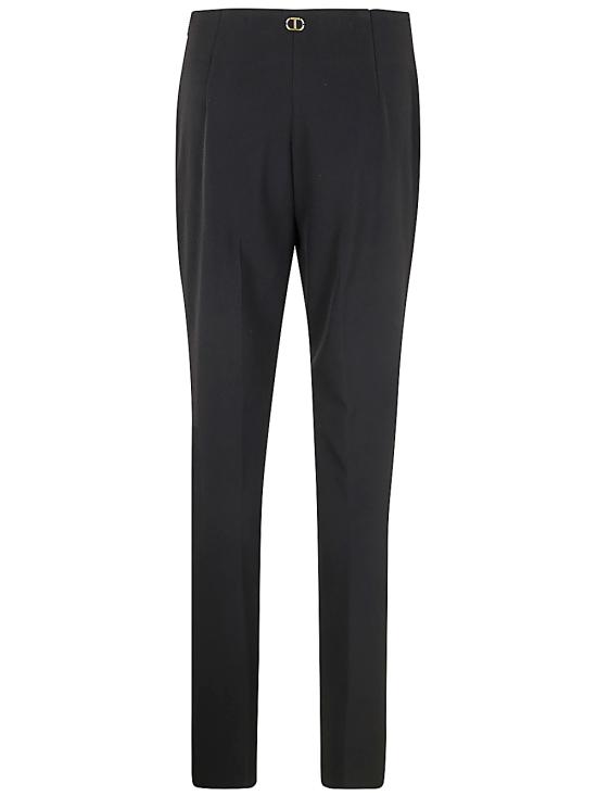  트윈셋 스트레이트 팬츠 242TT2113 00006 BLACK - TWINSET