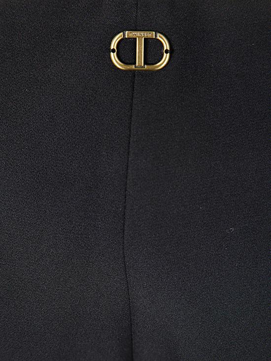  트윈셋 스트레이트 팬츠 242TT2113 00006 BLACK - TWINSET