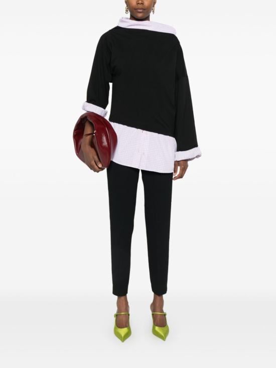  드리스 반 노튼 스트레이트 팬츠 242 010904 9219 900 BLACK - DRIES VAN NOTEN