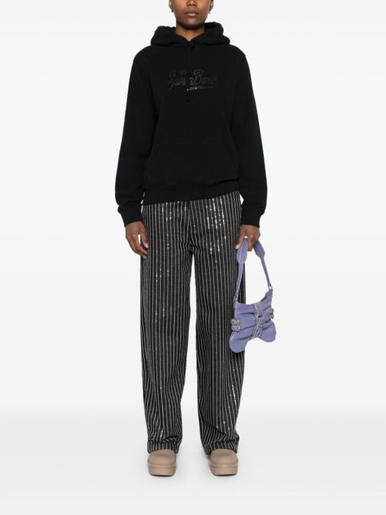  세인트바쓰 후드 티셔츠 VIRGINIA 02373G SB00 STRASS - MC2 SAINT BARTH