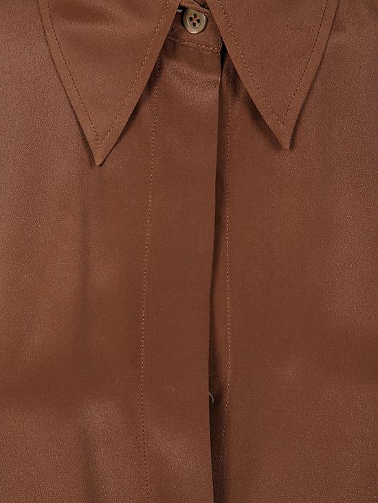  드리스 반 노튼 셔츠 242 010707 9164 703 BROWN - DRIES VAN NOTEN