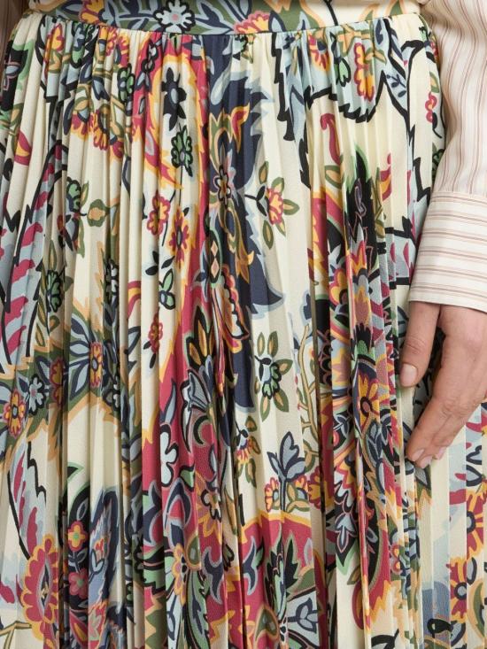 24FW 에트로 미디 스커트 WRFA005899SASF7X0820 Beige - ETRO