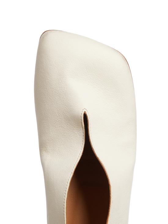 26SS 우마 왕 플랫 슈즈 GUS9091UW101 Cream - UMA WANG