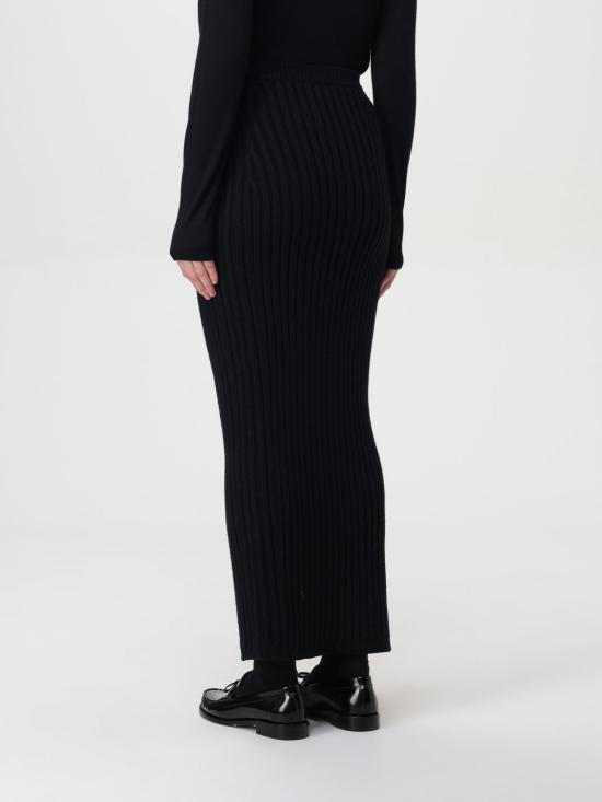 25FW 막스마라 롱 스커트 2421306033600 005 Black - MAX MARA