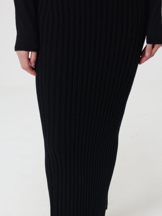 25FW 막스마라 롱 스커트 2421306033600 005 Black - MAX MARA