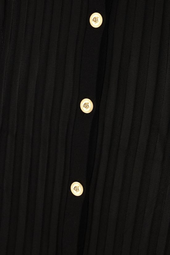 24FW 베르사체 미디 원피스 10154551A11058 1B000 BLACK - VERSACE