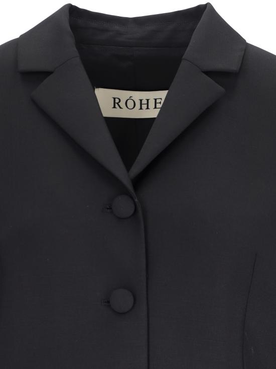 24FW 로에 자켓 413 11 017 001 Black - ROHE
