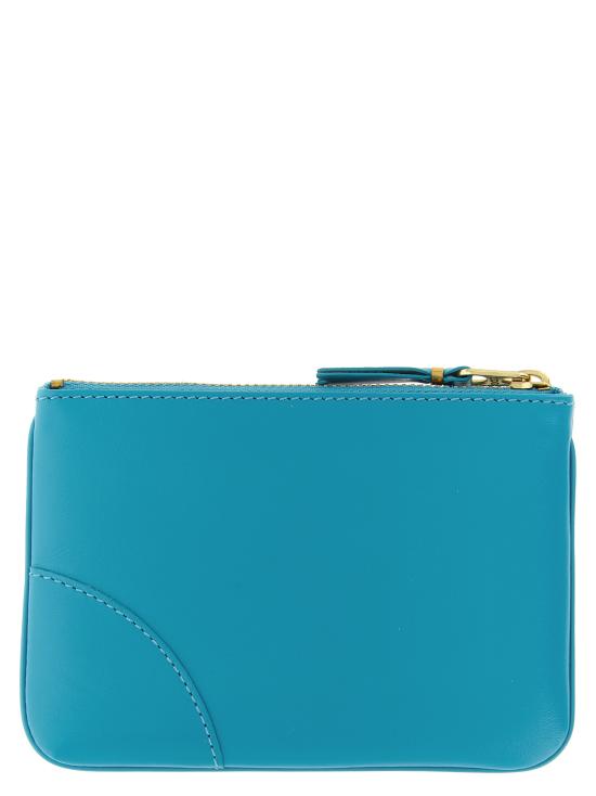 26FW 꼼데가르송 클래식 레더 라인 파우치 SA8100BLUE Light Blue - COMME DES GARCONS