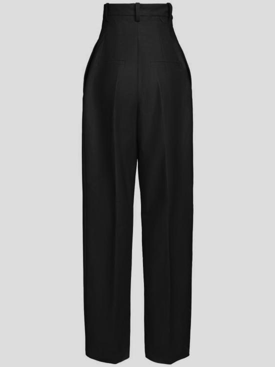 24FW 자크뮈스 스트레이트 팬츠 243PA116 1644990 Black - JACQUEMUS